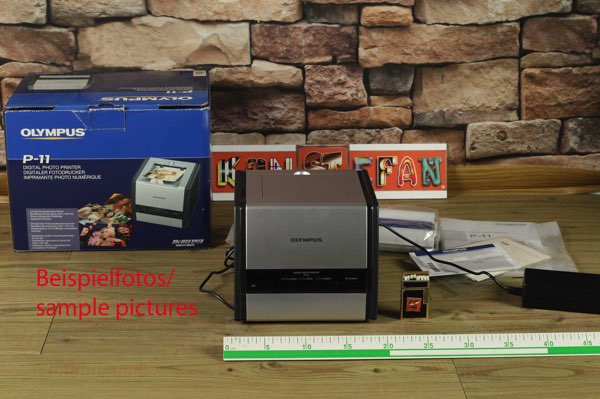 Olympus P-11 Photo Printer digitaler Fotodrucker Passbilder mit P11-AC1 OVP