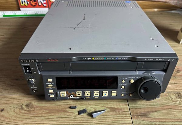 Sony J 3 Betacam compact player broadcast defekt 41