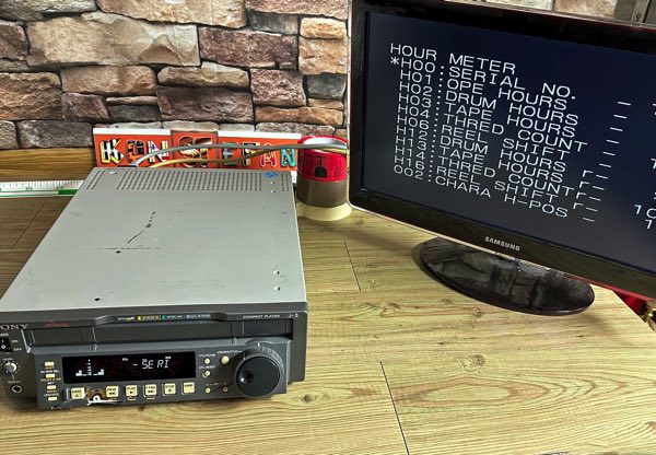 Sony J 3 Betacam compact player broadcast defekt 41