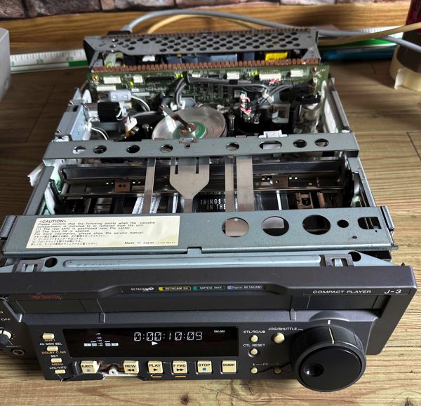 Sony J 3 Betacam compact player broadcast defekt 41