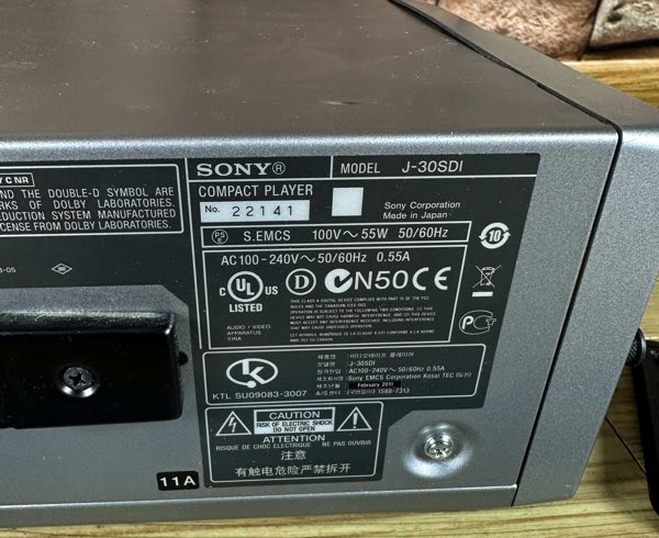 Sony J 30SDI Betacam compact player broadcast 37