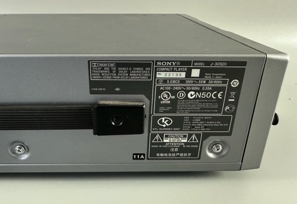 Sony J 30SDI Betacam compact player broadcast 45